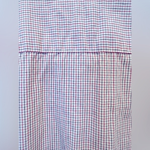 120. Islington Oxford Shirt XXL (Red/Black/Charcoal Gray) - Picture 6 of 6